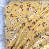 Double Brushed Knit-Ditsy On Yellow
