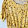Double Brushed Knit-Ditsy On Yellow - Image 2